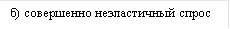 б) совершенно неэластичный спрос