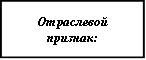 Отраслевой &#13;&#10;признак:&#13;&#10;