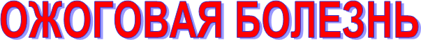 ОЖОГОВАЯ БОЛЕЗНЬ