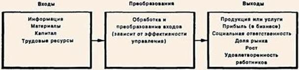 Описание: Организация - открытая система