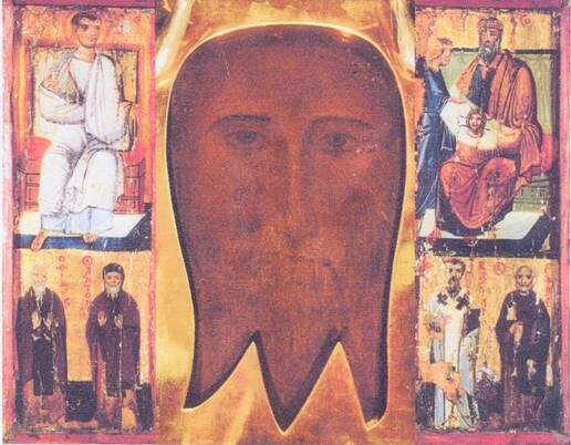 Описание: Ап%20Фаддей%20и%20царь%20Авгар%20(реконструкция)