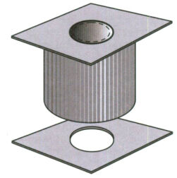 Описание: Рис. 15.5. Проходной патрубок