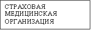 СТРАХОВАЯ МЕДИЦИНСКАЯ ОРГАНИЗАЦИЯ