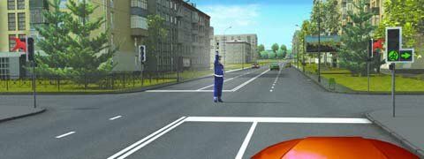 Светофор и регулировщик (61 вопрос) Светофор и регулировщик (61 вопрос)