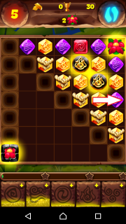 Как пройти 348 уровень игры "Планета самоцветов"