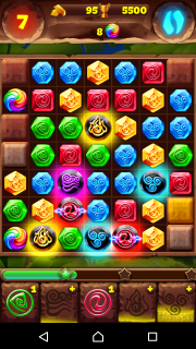 Прохождение 389 уровня игры "Планета самоцветов"