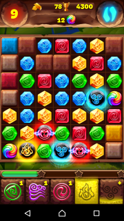 Прохождение 389 уровня игры "Планета самоцветов"