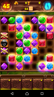 Как пройти 318 уровень (Планета самоцветов)