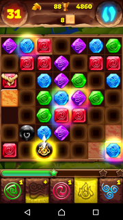 Как пройти 318 уровень (Планета самоцветов)