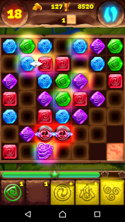 Как пройти 318 уровень (Планета самоцветов)