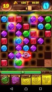 Как пройти 318 уровень (Планета самоцветов)