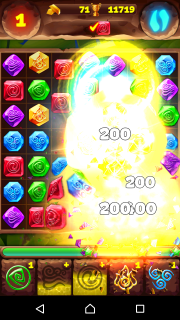 Уровень №128 планеты самоцветов (решение)