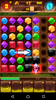 Уровень №131 планеты самоцветов (как пройти)