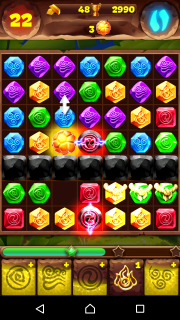 Уровень №135 планеты самоцветов (методика прохождения)