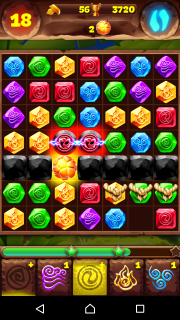 Уровень №135 планеты самоцветов (методика прохождения)