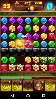 Уровень №135 планеты самоцветов (методика прохождения)