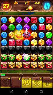 Уровень №135 планеты самоцветов (методика прохождения)