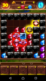 Уровень №155 планеты самоцветов подсказки