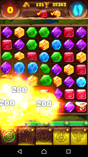 Планета самоцветов уровень №222 на три звезды