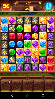 Уровень №251 пройти на три звезды в планете самоцветов