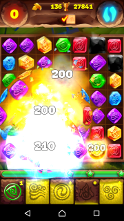 Видеозапись прохождения 253-го уровня планеты самоцветов