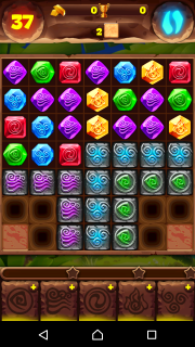 Прохождение на 3 звезды 257-го уровня планеты самоцветов