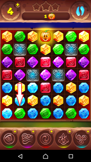 Планета самоцветов 210 уровень как пройти на три звезды