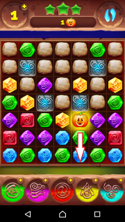 Планета самоцветов 210 уровень как пройти на три звезды