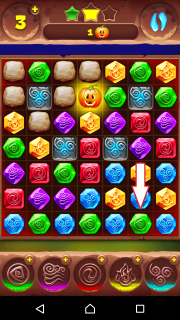 Планета самоцветов 210 уровень как пройти на три звезды