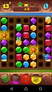 516-й уровень планеты самоцветов на три звезды