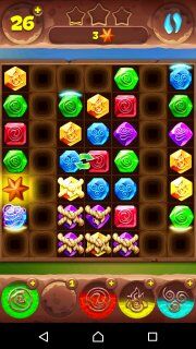 516-й уровень планеты самоцветов на три звезды