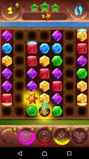 516-й уровень планеты самоцветов на три звезды