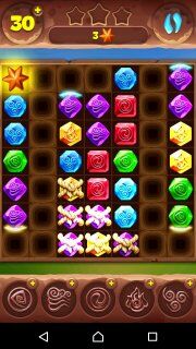 516-й уровень планеты самоцветов на три звезды