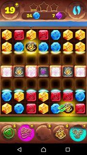 Прохождение на три звезды 519-го уровня планеты самоцветов