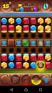 Прохождение на три звезды 519-го уровня планеты самоцветов