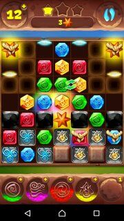 522-й уровень планеты самоцветов на три звезды