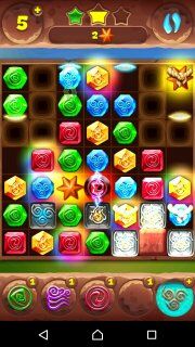 522-й уровень планеты самоцветов на три звезды