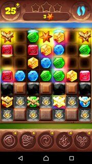 522-й уровень планеты самоцветов на три звезды