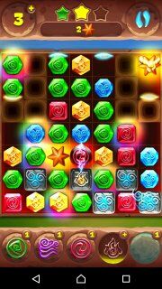 522-й уровень планеты самоцветов на три звезды