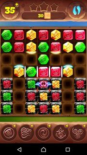 Прохождение 524-го уровня планеты самоцветов