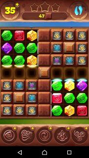 Как же пройти 525 уровень планеты самоцветов на три звезды