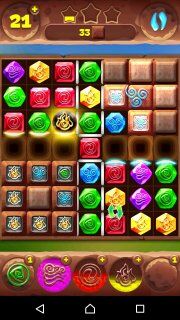 Как же пройти 525 уровень планеты самоцветов на три звезды