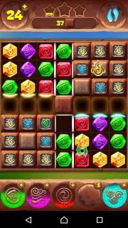 Как же пройти 525 уровень планеты самоцветов на три звезды