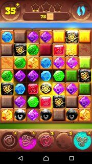 573-й уровень планеты самоцветов на три звезды