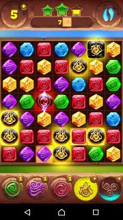 573-й уровень планеты самоцветов на три звезды