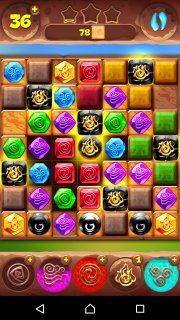 573-й уровень планеты самоцветов на три звезды