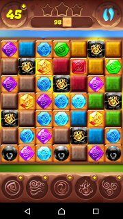 573-й уровень планеты самоцветов на три звезды