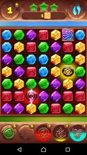 573-й уровень планеты самоцветов на три звезды