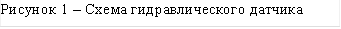 Рисунок 19 – Схема гидравлического датчика