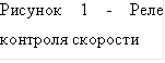Рисунок 24 - Реле контроля скорости